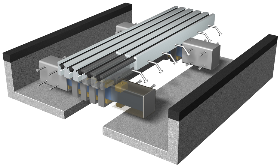 Modular bridge expansion joint